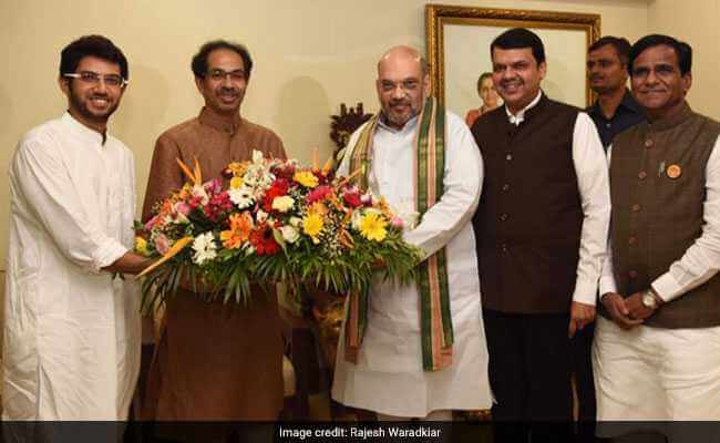 उद्धव ठाकरे से मिल सकते हैं बीजेपी अध्यक्ष अमित शाह