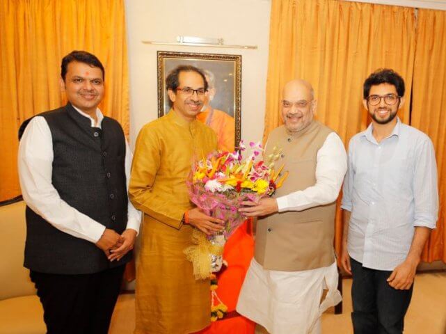 शिवसेना को खोना नहीं चाहती BJP,अमित शाह ने उद्धव ठाकरे को मनाया-सूत्र