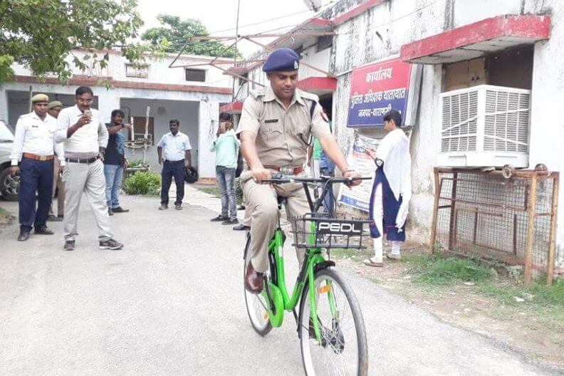 वाराणसी: किराये पर मिलेगी हाईटेक साइकिल, आधे घण्टे का किराया 1, मोबाइल से खुलेगा लॉक