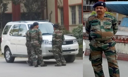 BHU फिर विवादों में : गार्ड पहन रहे सेना की वर्दी, उड़ रही कानून की धज्जियां
