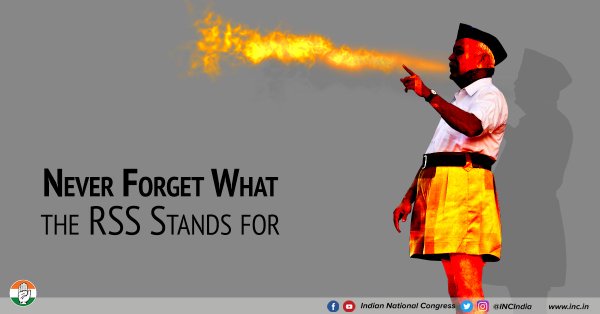 प्रणब-संघ मिलन से परेशान कांग्रेस ने किया ट्वीट, गिनाई RSS की कमियां