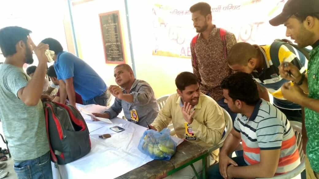 बीएचयू में ABVP का हेल्प डेस्क: नवप्रवेशियो को मिली मदद