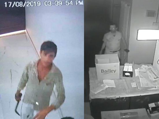 CCTV कैमरे में कैद बदमाशों तक नहीं पहुंच रही लंका पुलिस