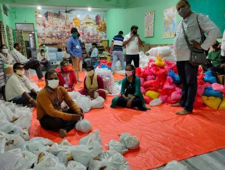 साझा संस्कृति मंच का राहत अभियान आठवें दिन भी जारी….
